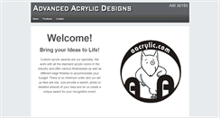 Desktop Screenshot of aacrylic.com